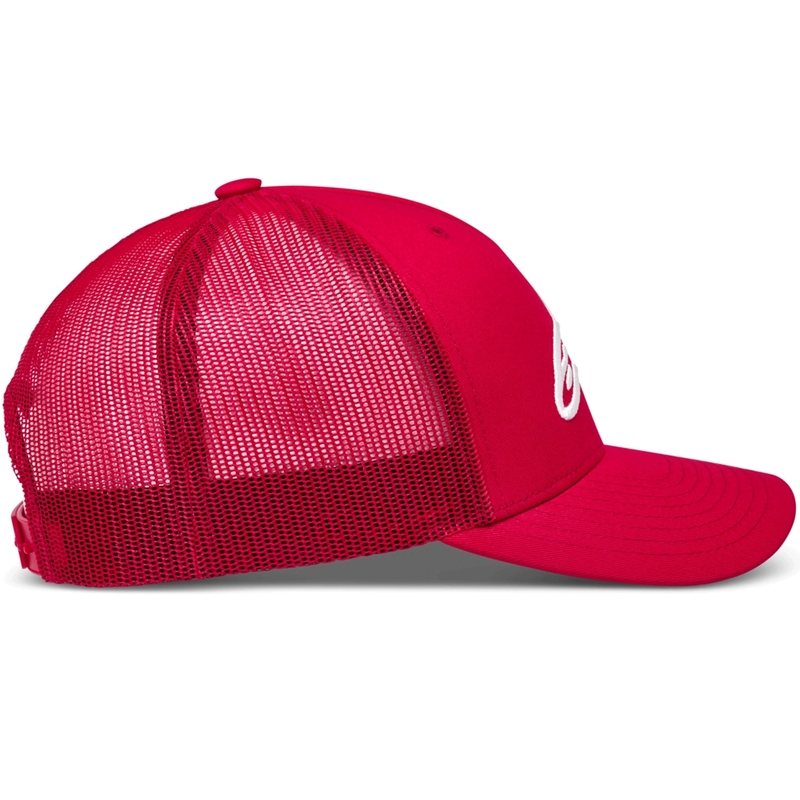 Czapka Alpinestars Ageless czerwono-czerwona