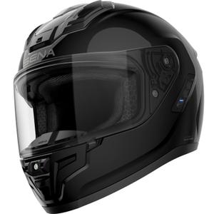 Kask motocyklowy integralny SENA Phantom z interkomem, czarny
