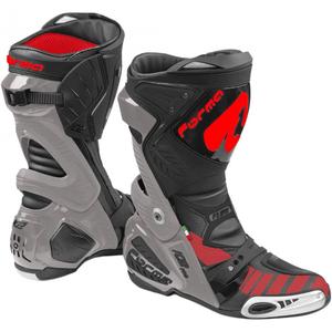 Buty motocyklowe Forma Ice Pro Flow szaro-czarno-czerwone