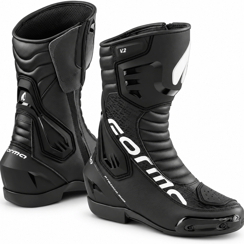 Buty motocyklowe Forma Freccia EVO V.2 czarno-białe