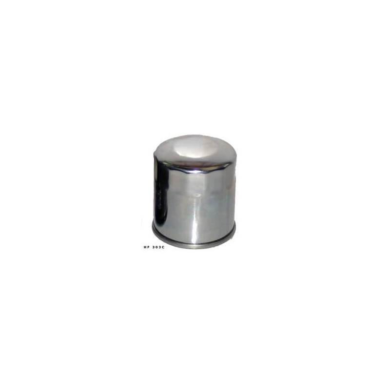 Oil filter HIFLOFILTRO Chrome