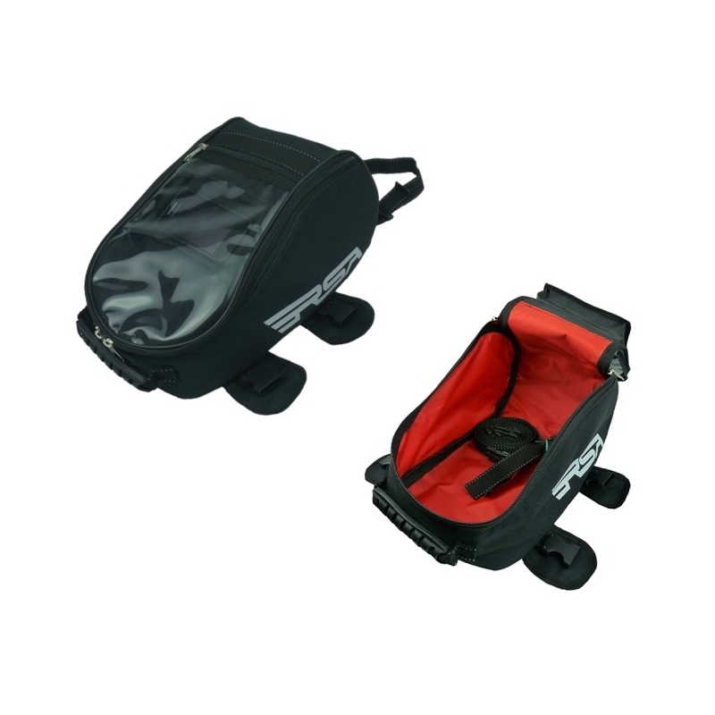 Tankbag na motocykl RSA czerwony