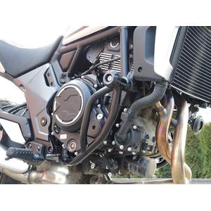 Engine guards RDMOTO CF159KDPH01 Black (with protectors)