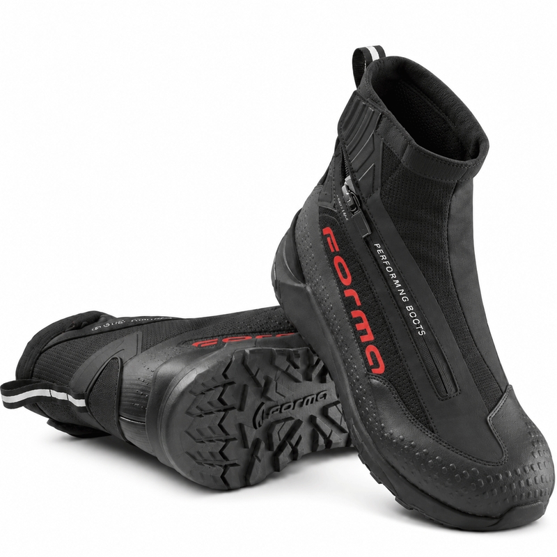 Buty motocyklowe Forma Speed X Dry Czarno-Czerwono-Czarne