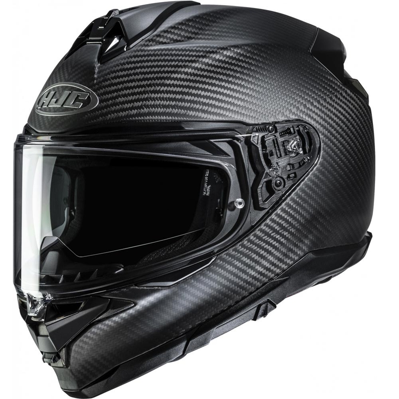 Kask motocyklowy HJC F72 Carbon Solid Full Face, matowoczarny