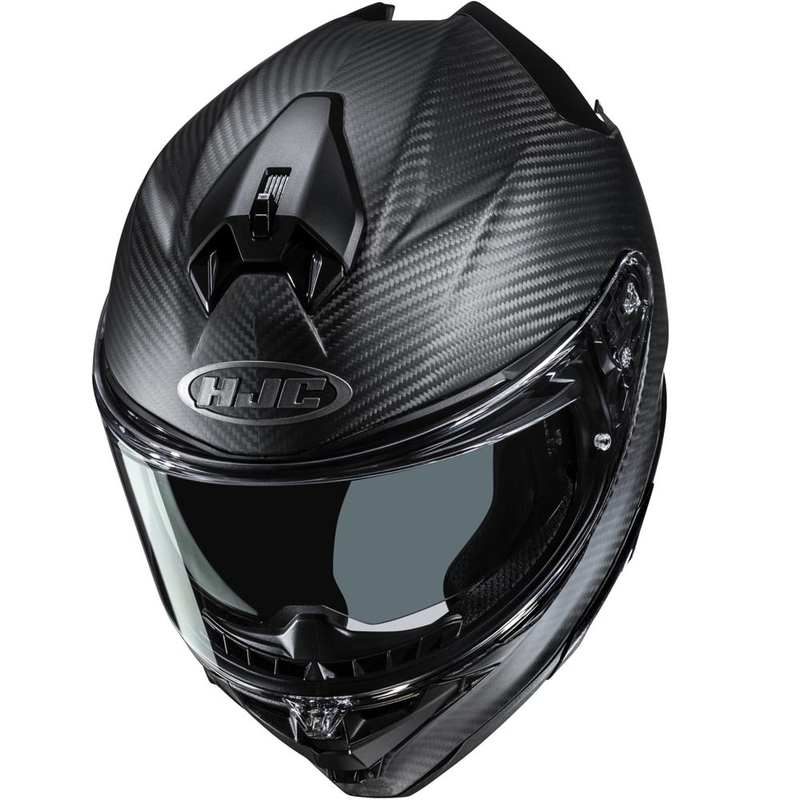 Kask motocyklowy HJC F72 Carbon Solid Full Face, matowoczarny