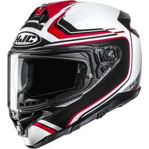 Kask motocyklowy integralny HJC F72 Oflo MC1 biało-czarno-czerwony