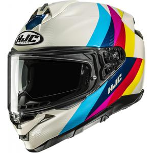 Kask motocyklowy integralny HJC F72 Racero MC23 biały