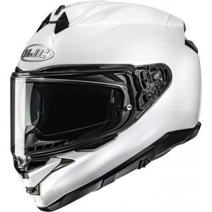 Kask motocyklowy integralny HJC F72 Solid perłowo-biały