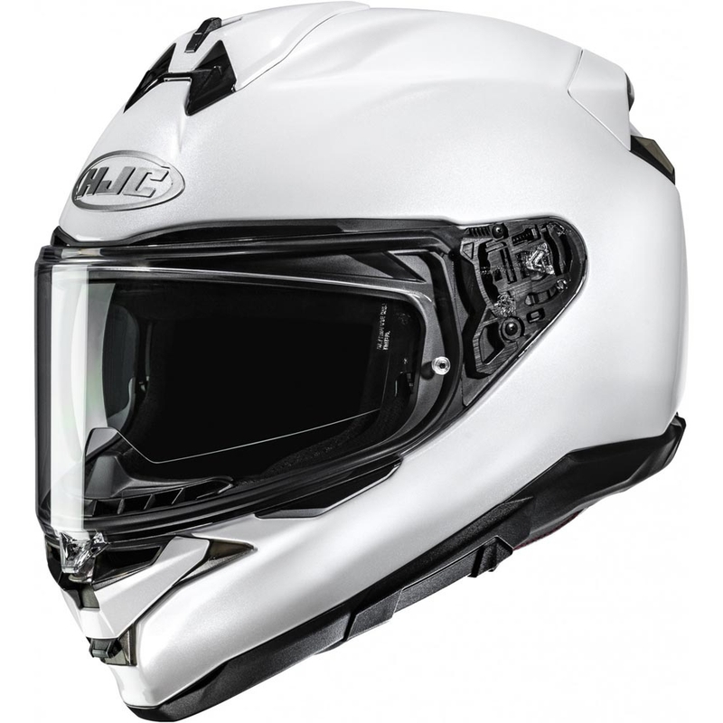Kask motocyklowy integralny HJC F72 Solid perłowo-biały