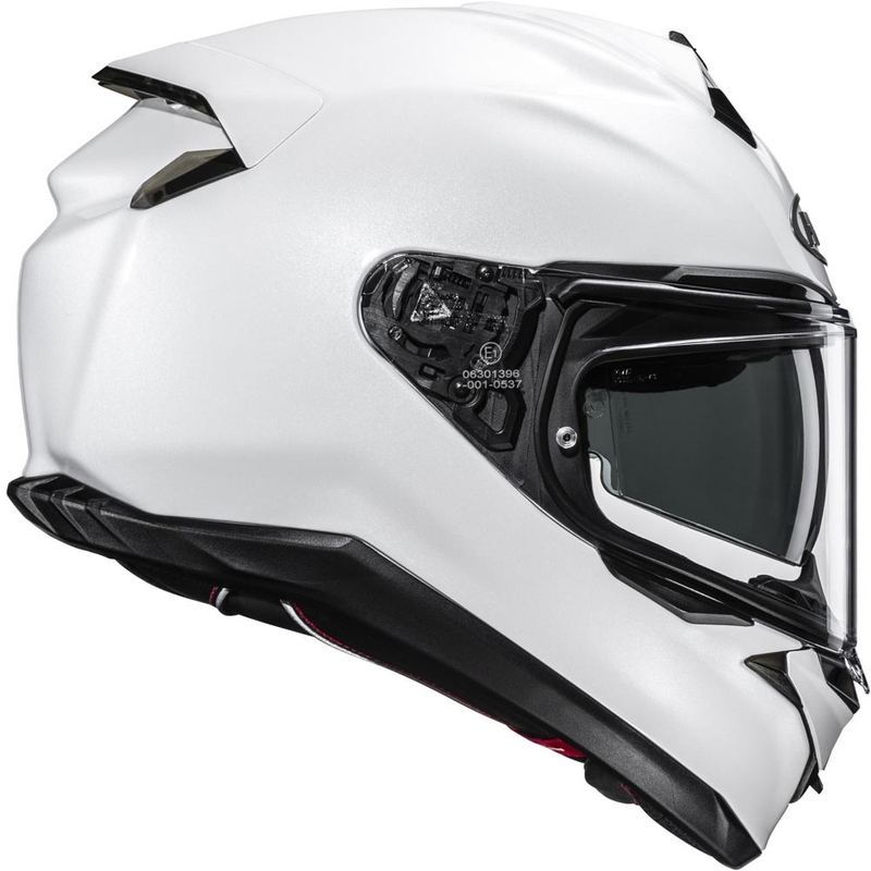 Kask motocyklowy integralny HJC F72 Solid perłowo-biały
