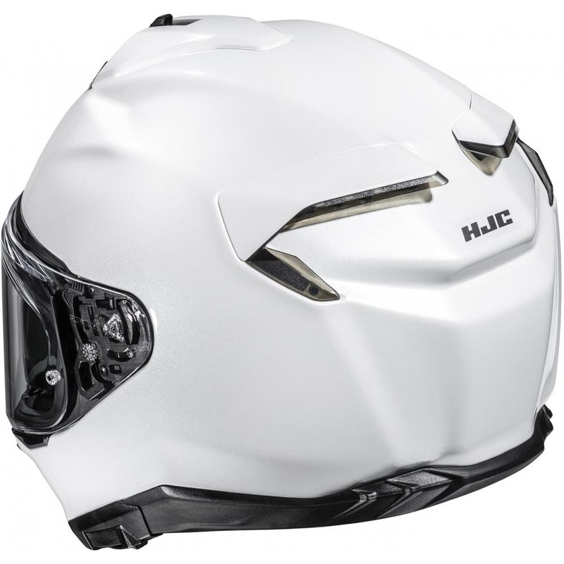 Kask motocyklowy integralny HJC F72 Solid perłowo-biały