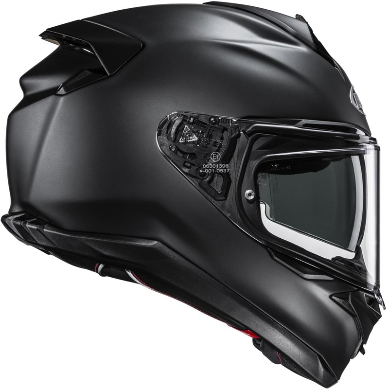 Kask motocyklowy integralny HJC F72 Solid półmatowy czarny