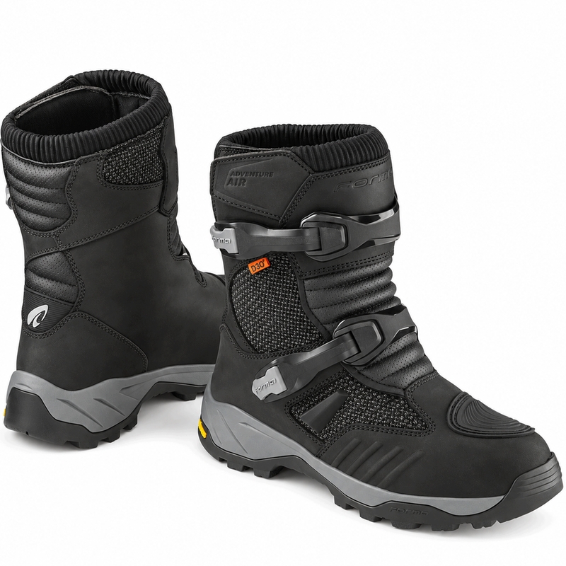 Buty motocyklowe Forma Adventure Air Low Dry w kolorze czarnym