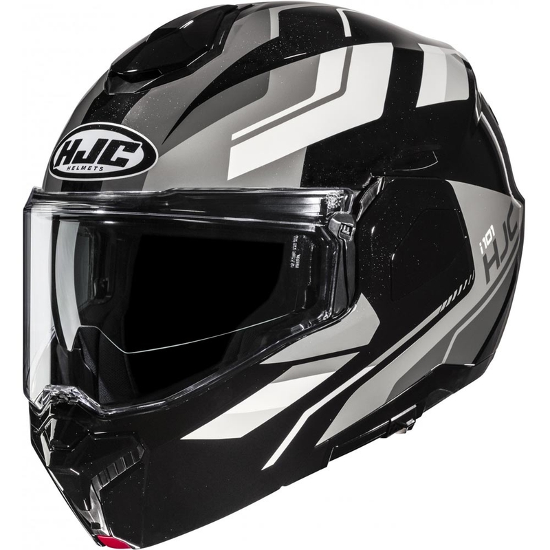 Kask motocyklowy typu flip-up HJC i101 Krone MC5 czarno-szaro-biały
