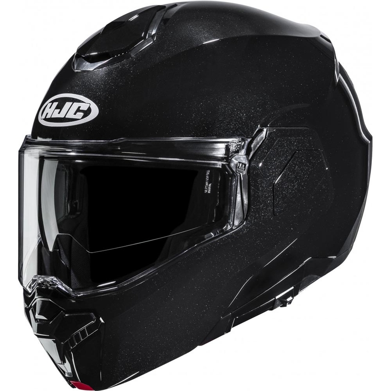 Kask motocyklowy typu flip-up HJC i101 Solid metaliczny czarny