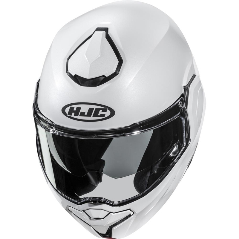 Kask motocyklowy typu flip-up HJC i101 Solid perłowo-biały