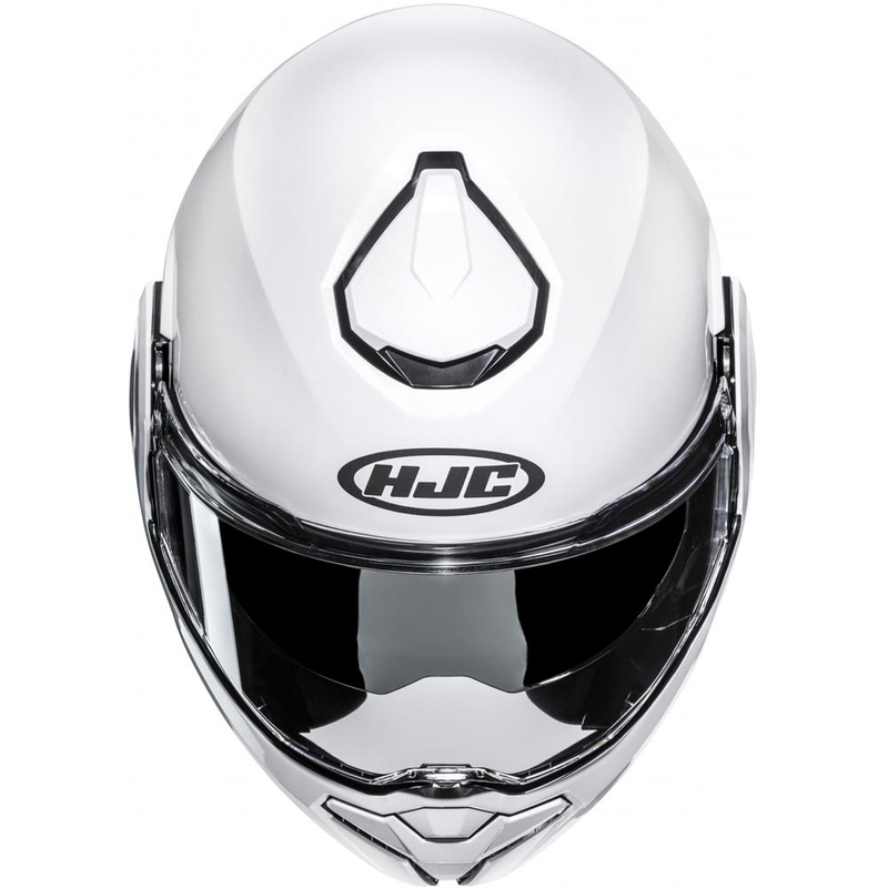 Kask motocyklowy typu flip-up HJC i101 Solid perłowo-biały
