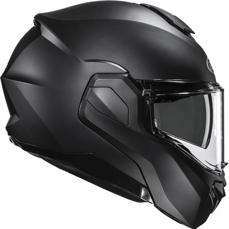 Kask motocyklowy typu flip-up HJC i101 Solid półmatowy czarny