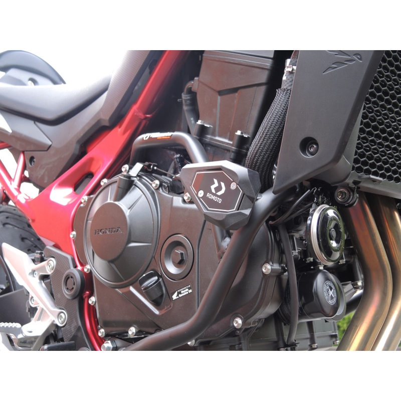 Engine guards RDMOTO Black (with protectors) for HONDA CB 750 Hornet 2022-2025