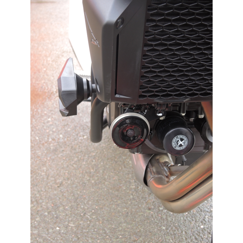 Engine guards RDMOTO Black (with protectors) for HONDA CB 750 Hornet 2022-2025
