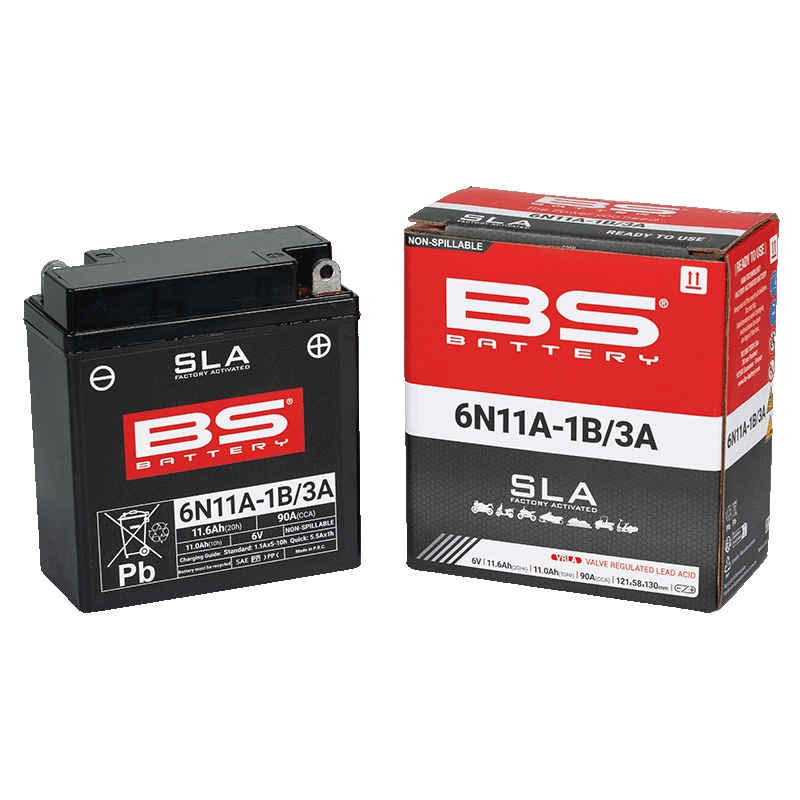 Factory activated battery BS-BATTERY SLA