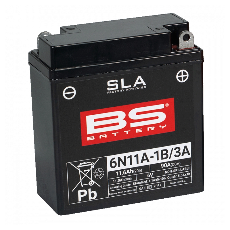 Factory activated battery BS-BATTERY SLA