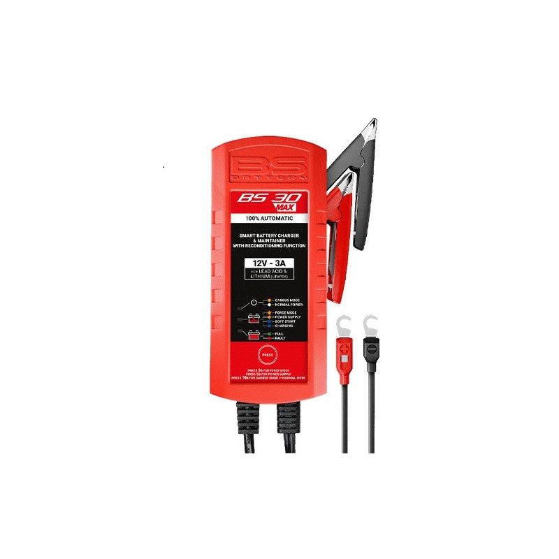 Battery charger BS-BATTERY SMART (suitable also for Lithium) 12V 3A