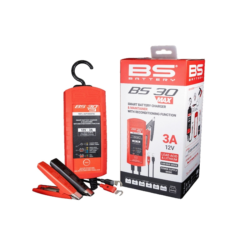 Battery charger BS-BATTERY SMART (suitable also for Lithium) 12V 3A