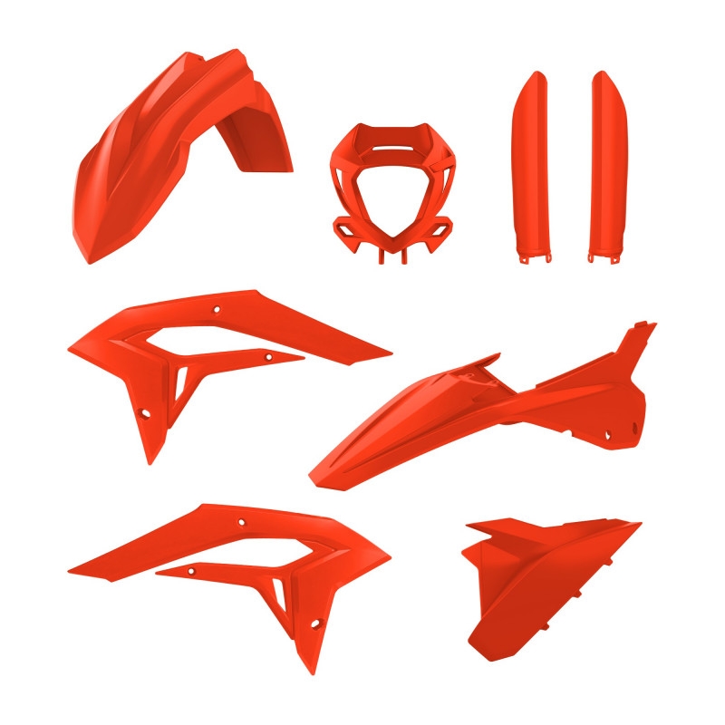 Plastic body kit POLISPORT Red for BETA Xtrainer 250 2023-2026, BETA Xtrainer 300 2023-2026