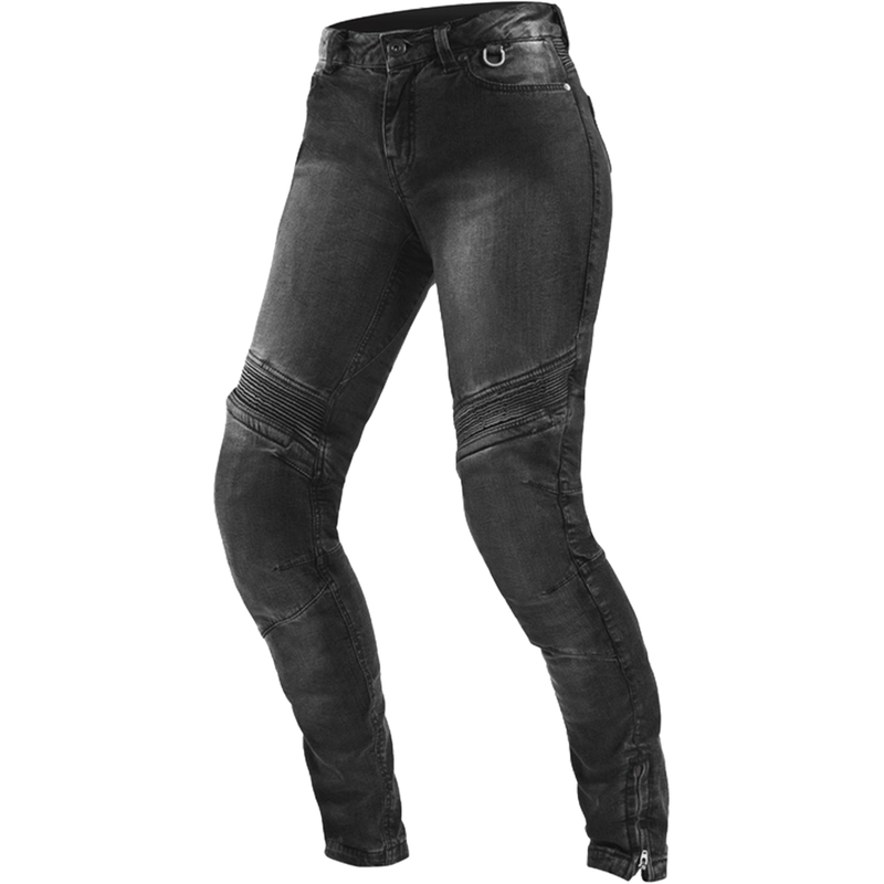 Damskie jeansy motocyklowe Shima Jess niebieskie, wydłużone