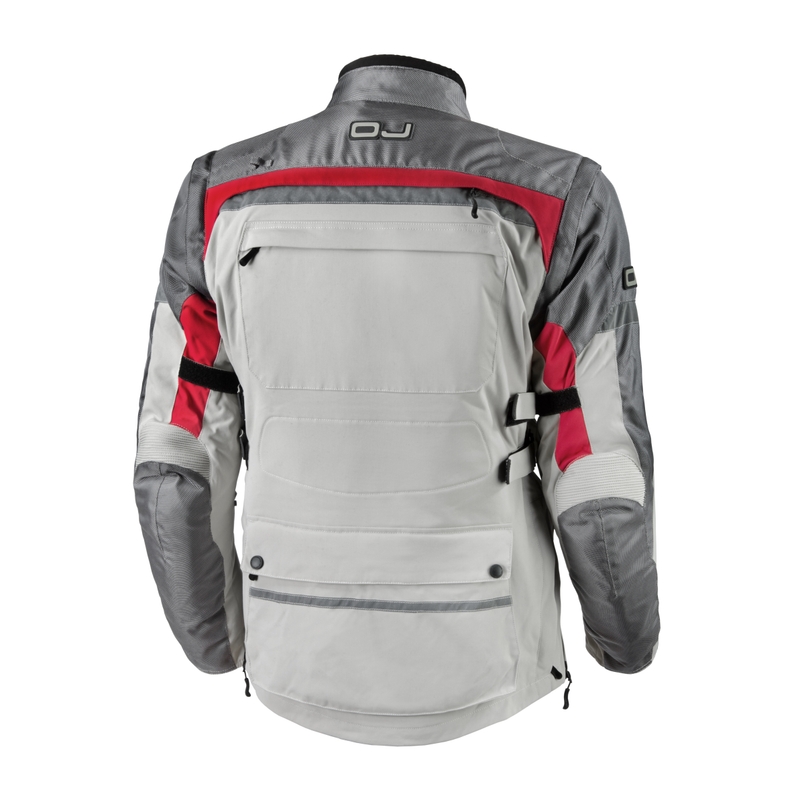 Kurtki motocyklowe Dz.U. Desert Silver-Red