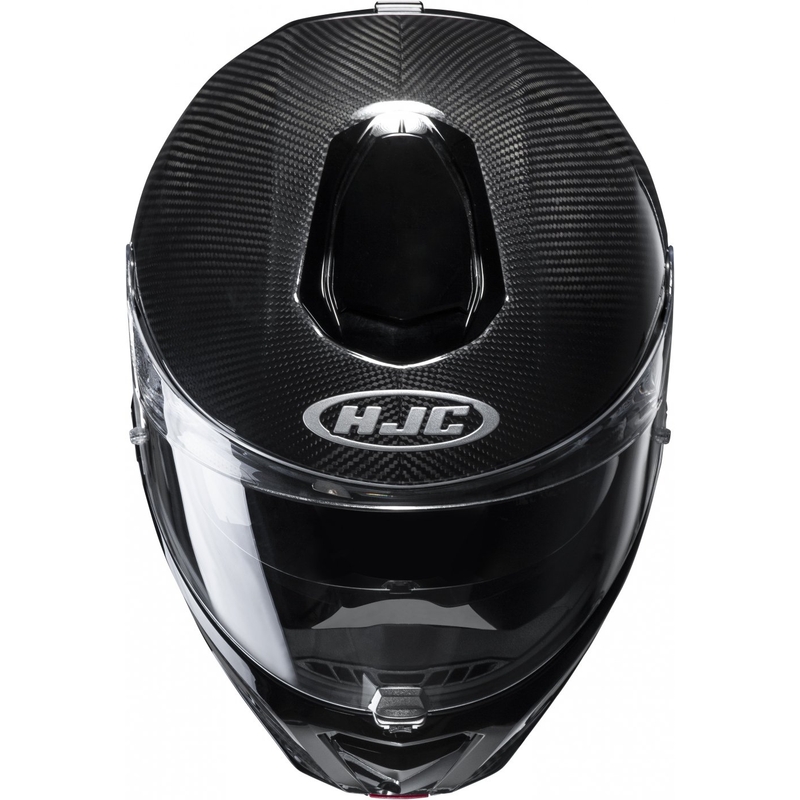 Szczękowy kask motocyklowy HJC RPHA 90S Carbon czarny