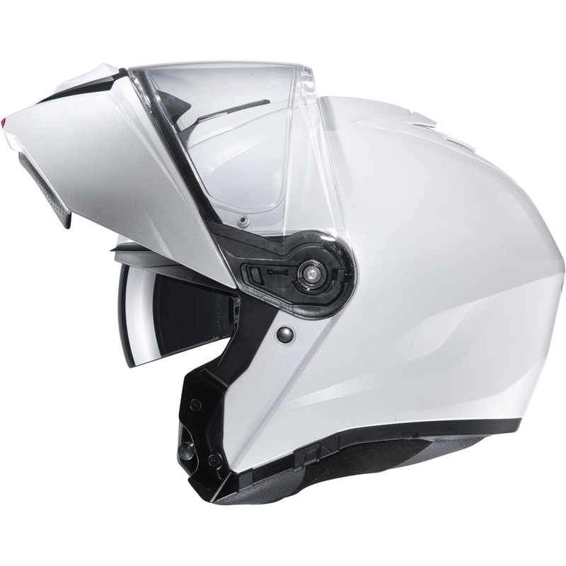 Szczękowy kask motocyklowy HJC i90 biały