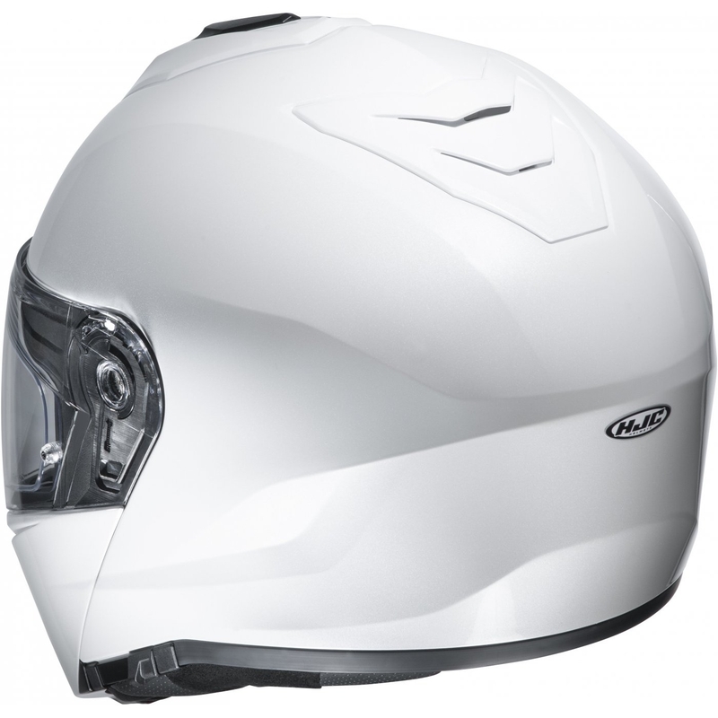 Szczękowy kask motocyklowy HJC i90 biały
