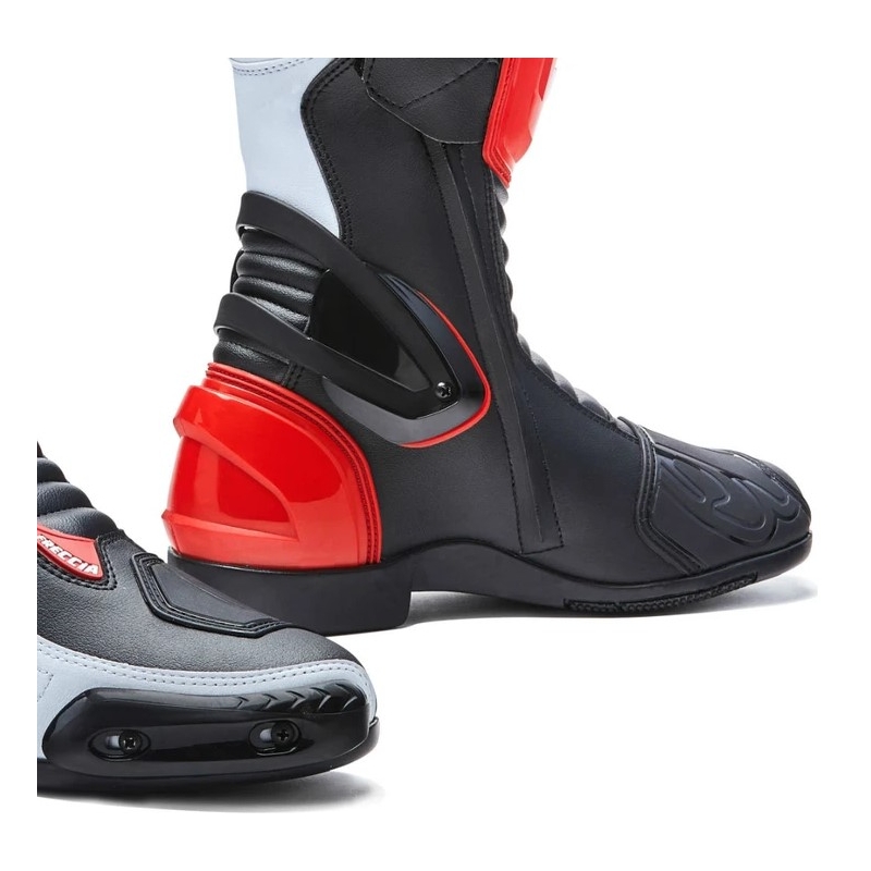 Buty motocyklowe Forma Freccia czarno-biało-czerwone