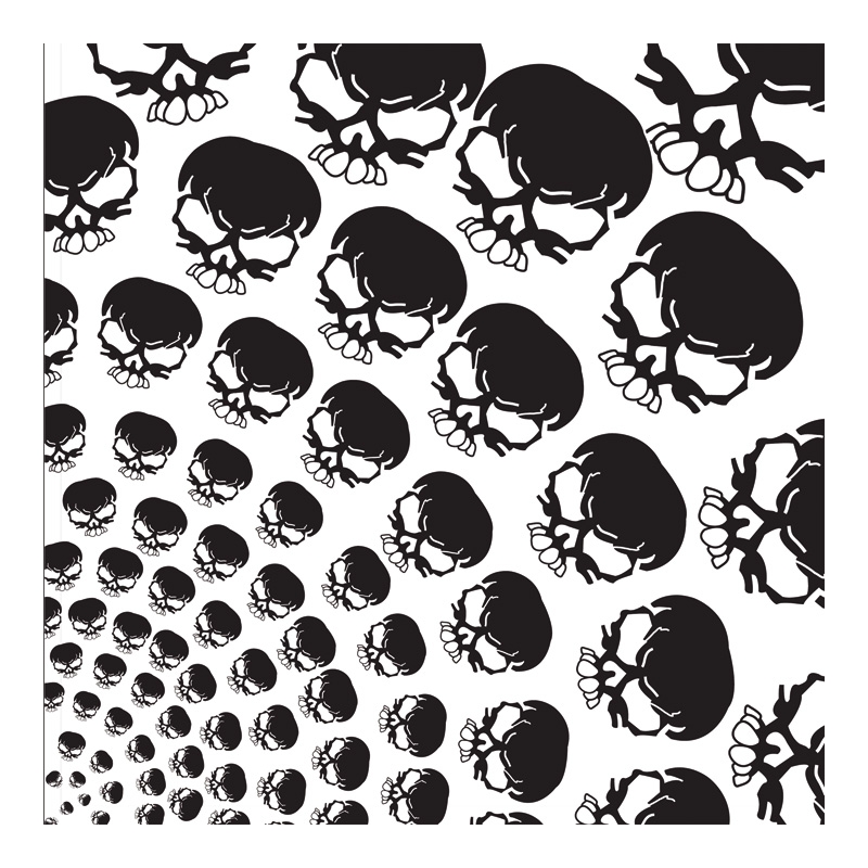 Chustka Moto Moto-Zanhead Czaszka Spirau