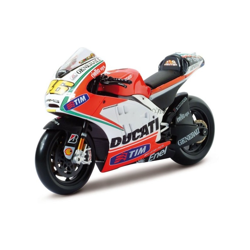 Maisto motocykla modelu Ducati Valentino Rossi