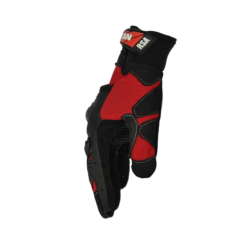 Moto rękawice RSA Titan czerwone wyprzedaż