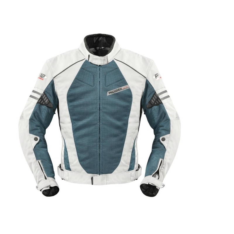 Motocyklowe męskie kurtki PROBIKER PR-12 AIR szara