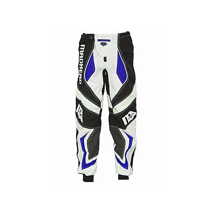 Dzieci MX Spodnie moto - Madhead niebiesko-X 2b