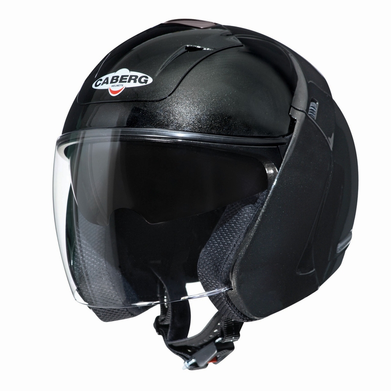 Otwarty kask motocyklowy CABERG Downtown S czarny