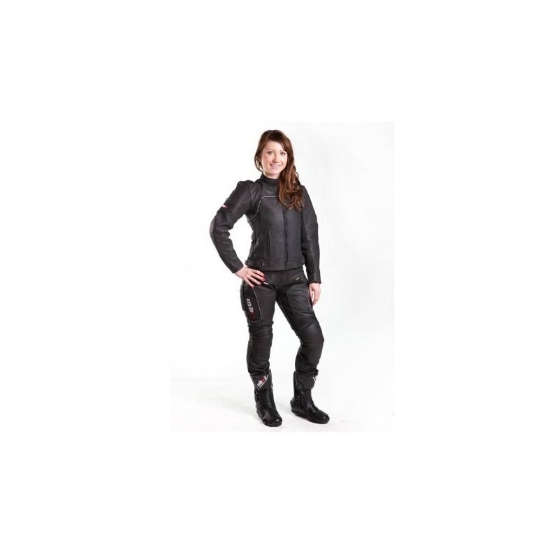 Women motocyklowe skórzane spodnie MBR S1