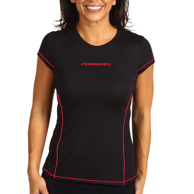 Damskie funkcjonalne T-shirt ForBikers-DRYSHIRT 2