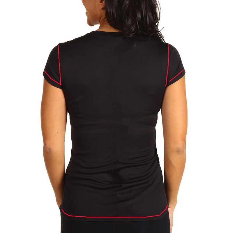Damskie funkcjonalne T-shirt ForBikers-DRYSHIRT 2