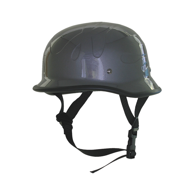 Chopper kask Braincap-HR-23 šedivá