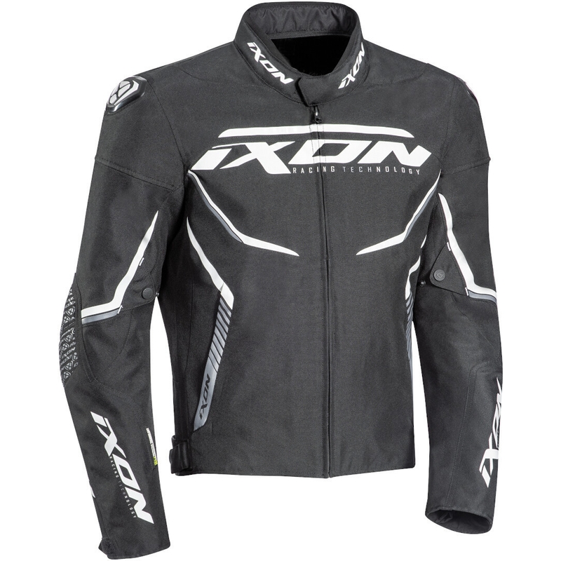 Kurtka motocyklowa IXON Swinter Sport czarno-biała wyprzedaż