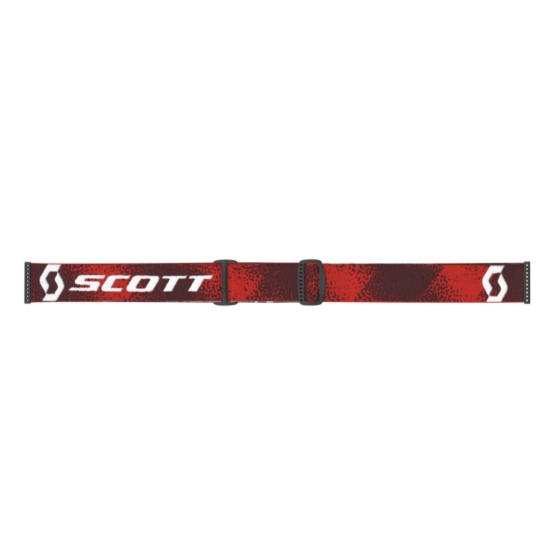 Gogle SCOTT Fury czerwono-pomarańczowe