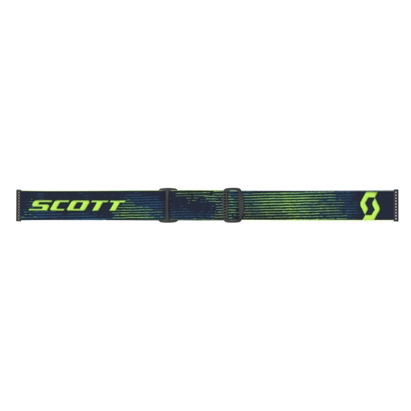 Gogle motocrossowe SCOTT Hustle X MX żółto-niebieskie