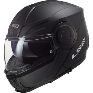 Szczękowy kask motocyklowy LS2 FF902 Scope Solid czarny matowy